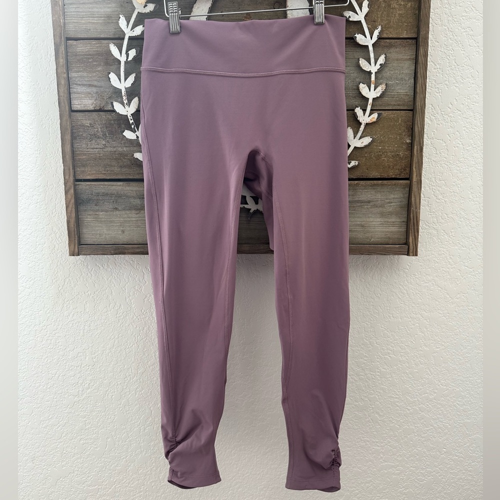 Lululemon Awakening Tight Taryn Toomey Collection dusty mauve LE size 10 NWT